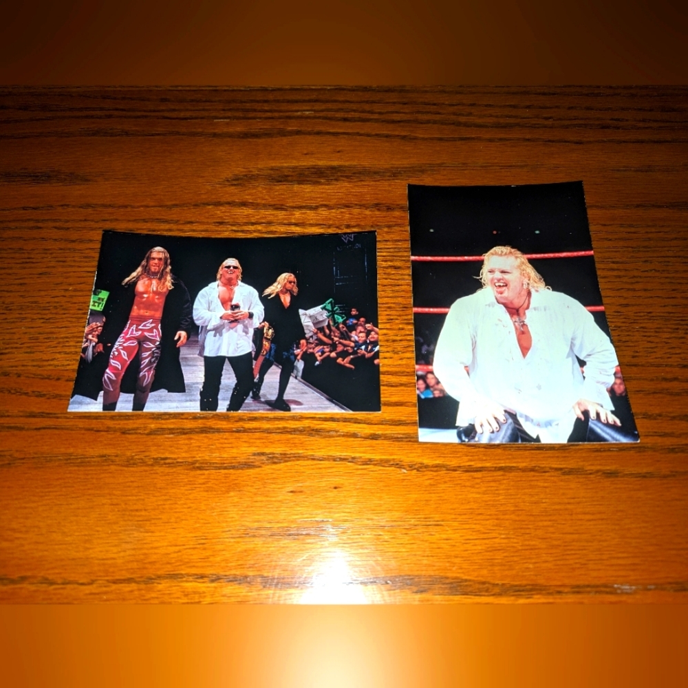 Brood Gangrel Edge WWF Wrestlemania Live! 4" x 6" PhotoCards Set